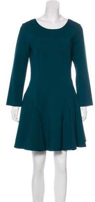 Rebecca Minkoff Long Sleeve Mini Dress Blue Long Sleeve Mini Dress