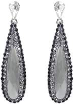 Thumbnail for your product : Ever Faith Teardrop Leaf Dangle Earrings Austrian Crystal N01087-7