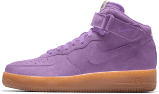 Nike Air Force 1 Mid By You Custom Women's Shoes - ShopStyle