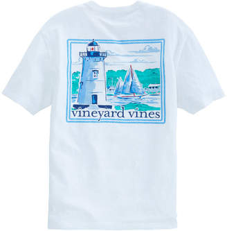Vineyard Vines Slub Tica Lighthouse Pocket T-Shirt