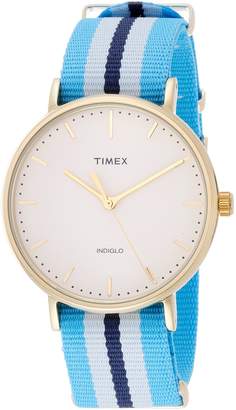 Timex Women's Weekender Fairfield TW2P91000 Cloth Quartz Watch