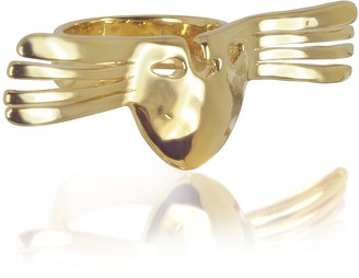 Aurélie Bidermann Melina Winged Mask Ring