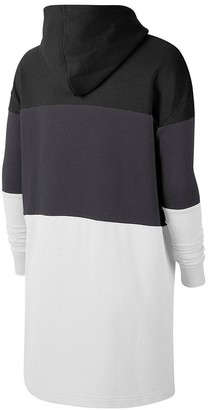 Nike NSW Varsity Hooded Dress - Black/White