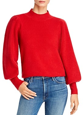 French Connection Flossy Puff-Sleeve Sweater