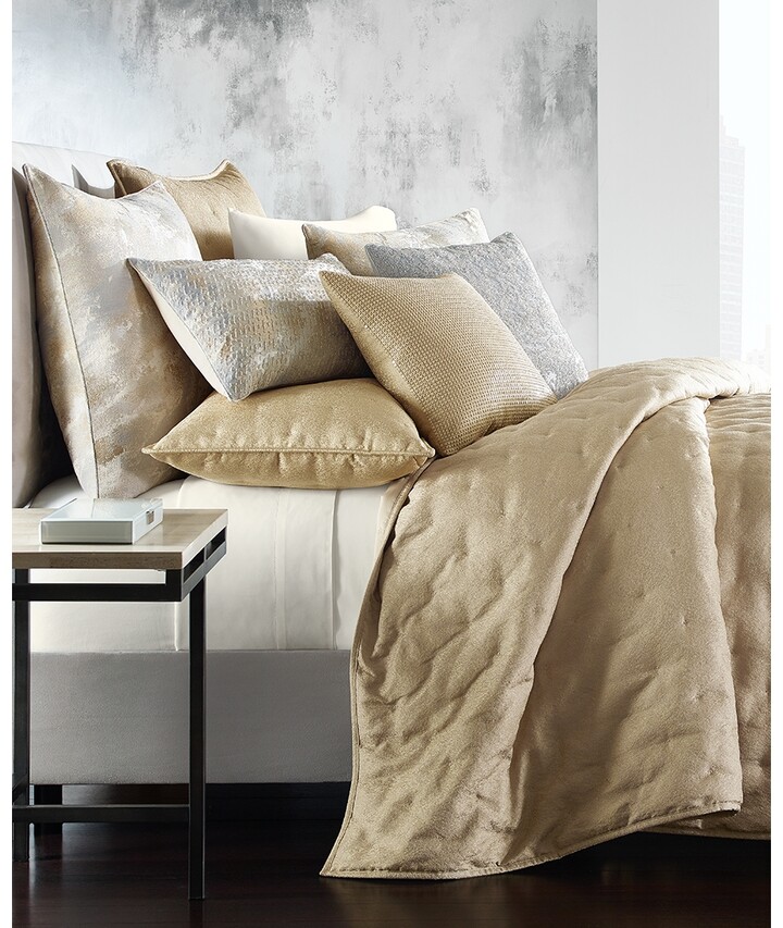 Hotel Collection Metallic Stone Coverlet, Full/Queen, Created for Macy's ShopStyle