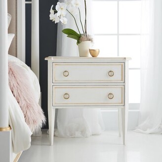 Modern History Home Covington 2 - Drawer Nightstand in Brushed White