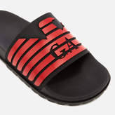Thumbnail for your product : Emporio Armani Men's Slide Sandals - Black/Red