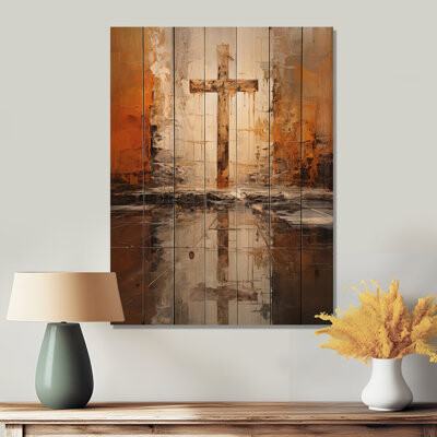 Williston Forge Christianity Christian Devotion On Wood Print
