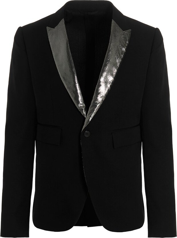 Sapio Shawl Lapels Single-Breasted Blazer