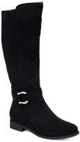 Thumbnail for your product : Journee Collection Womens Cate Wide Calf Stacked Heel Zip Riding Boots