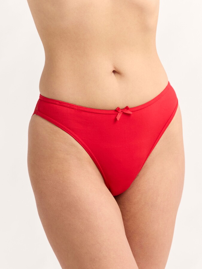 Joyspun Women’s Cheeky Panties with Lace Back, 2-Pack, Sizes XS-3XL