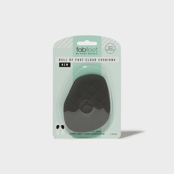 Fab Feet Women' by Foot Petal Ball of Foot Cloud Shoe Cuhion 1 pair