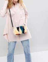 Thumbnail for your product : UGG Janey Faux Fur Patchwork Cross Body Bag