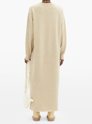 Extreme Cashmere No. 106 Weird Stretch-cashmere Dress - Ivory