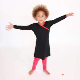 SuperNatural - organic clothing for babies and children Organic Cotton And Modal Hoodie Dress