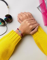 Thumbnail for your product : ASOS Hamsa Hand Cord Friendship Bracelet