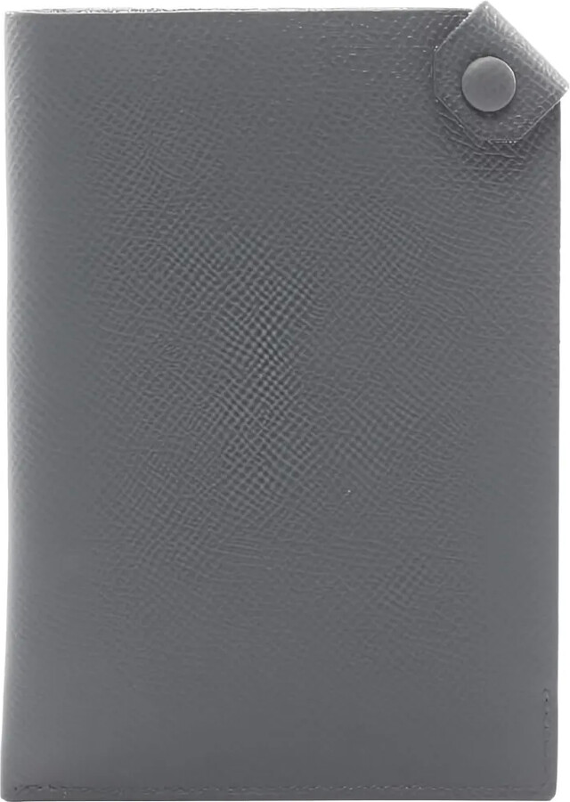 Hermès Pre-Owned 2023 PM Tarmac leather passport case