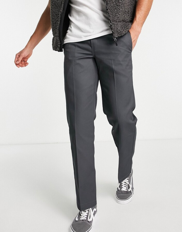 Dickies Slim Work Pantalon coupe droite WE873CH-anthracite-Neuf en Taille 30,32,34,36 