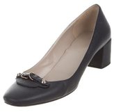 Thumbnail for your product : Balenciaga Leather Round-Toe Pumps