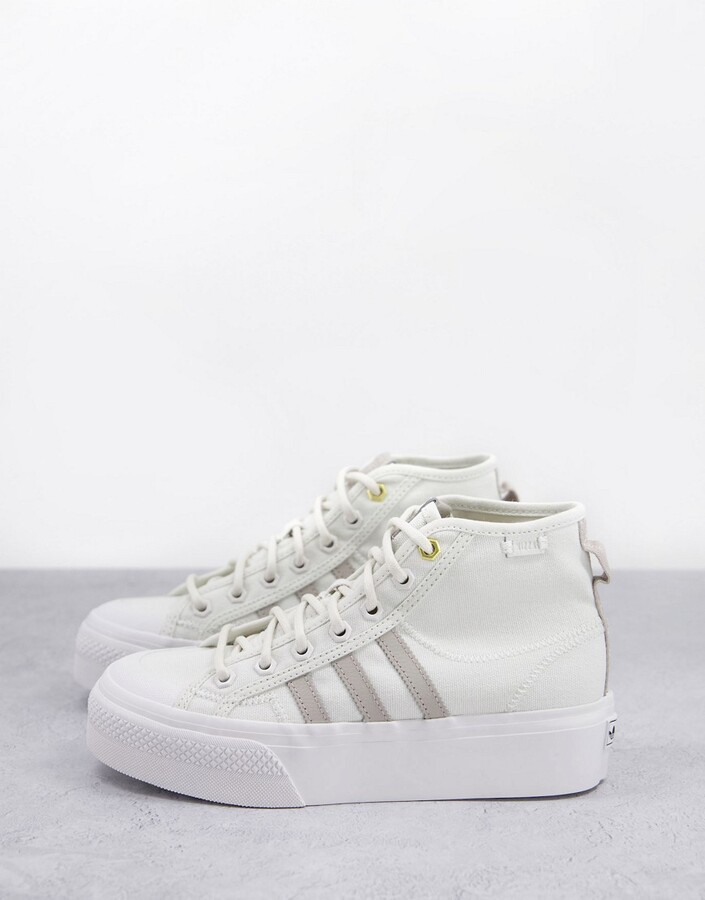 high top platform adidas