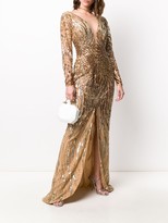 Thumbnail for your product : ZUHAIR MURAD Sequin-Embellished Gown