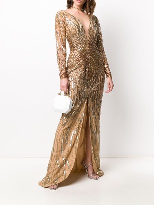 ZUHAIR MURAD Sequin-Embellished Gown