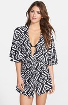 Thumbnail for your product : Kenneth Cole New York Kimono Sleeve Wrap Cover-Up