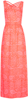 Thumbnail for your product : George Fluorescent Chiffon Printed Maxi Dress