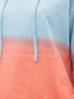 Thumbnail for your product : Arizona Love Alexa Tie-dye Cotton Hooded Sweatshirt - Blue Print