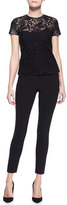 Thumbnail for your product : Ralph Lauren Black Label Lana Skinny Ankle Pants