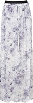 Thumbnail for your product : Reiss Molly SHEER PRINT MAXI SKIRT