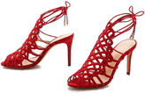 Thumbnail for your product : Alexandre Birman Suede Lattice Sandals
