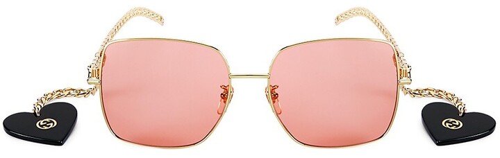 gucci chain sunglasses