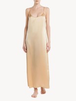Thumbnail for your product : La Perla Long Silk Satin Slip Dress