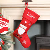 Thumbnail for your product : Dibor Personalised Santa Claus Christmas Stocking