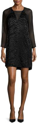 French Connection Women's Fast Aria Jacquard Tunic Dress