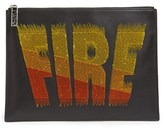 Thumbnail for your product : Kenzo 'Fire' Leather Pouch