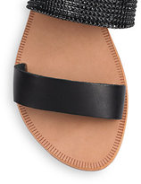 Thumbnail for your product : Joie Sable Jeweled Leather Sandals