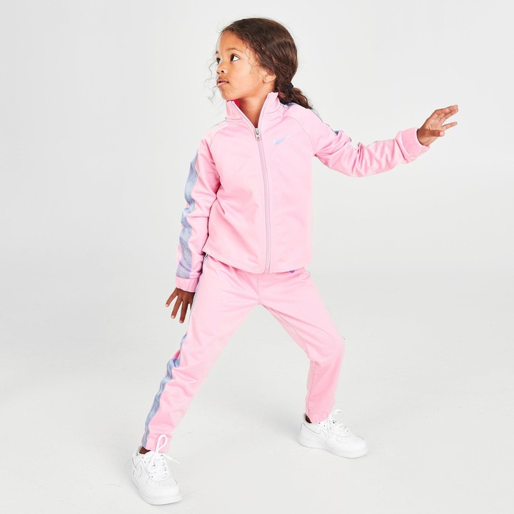 Nike Girls' Toddler Fade Tape Tricot Track Suit - ShopStyle