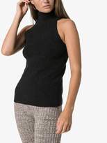 Thumbnail for your product : Jacquemus Turtleneck knitted sleeveless top