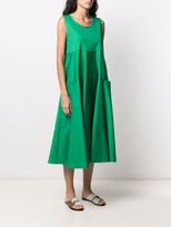Thumbnail for your product : Blanca Vita Panelled Sleeveless Dress