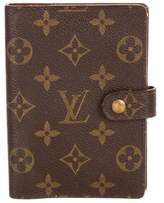 Thumbnail for your product : Louis Vuitton Monogram Small Ring Agenda Cover