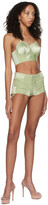 Thumbnail for your product : Jean Paul Gaultier Green 'The Iconic Shorty' Shorts