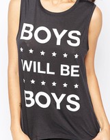 Thumbnail for your product : South Parade Boys Will Be Boys Tank Top