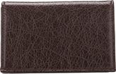 Thumbnail for your product : Balenciaga Arena Classic Business Card Case-Brown