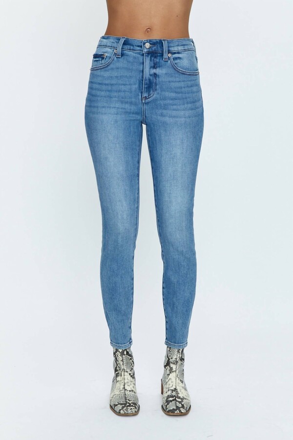 Pistola Denim Aline High Rise Skinny Jean In Linden