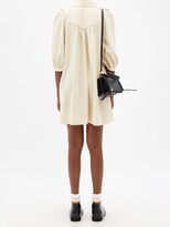Thumbnail for your product : See by Chloe Lace-up Crepe Dress - Ivory