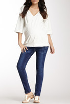 Thumbnail for your product : Madeleine Maternity Indigo Wash Skinny Jean
