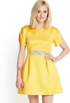 Thumbnail for your product : Fearne Cotton Petal Sleeve Prom Dress