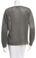 Thumbnail for your product : A.P.C. Linen Long Sleeve Sweater